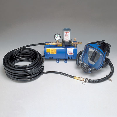 全面罩泵式長管呼吸系統