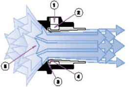 可調空氣放大器示意圖